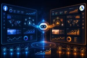 AI hirdetéskezelés Facebook + Google Ads 2026