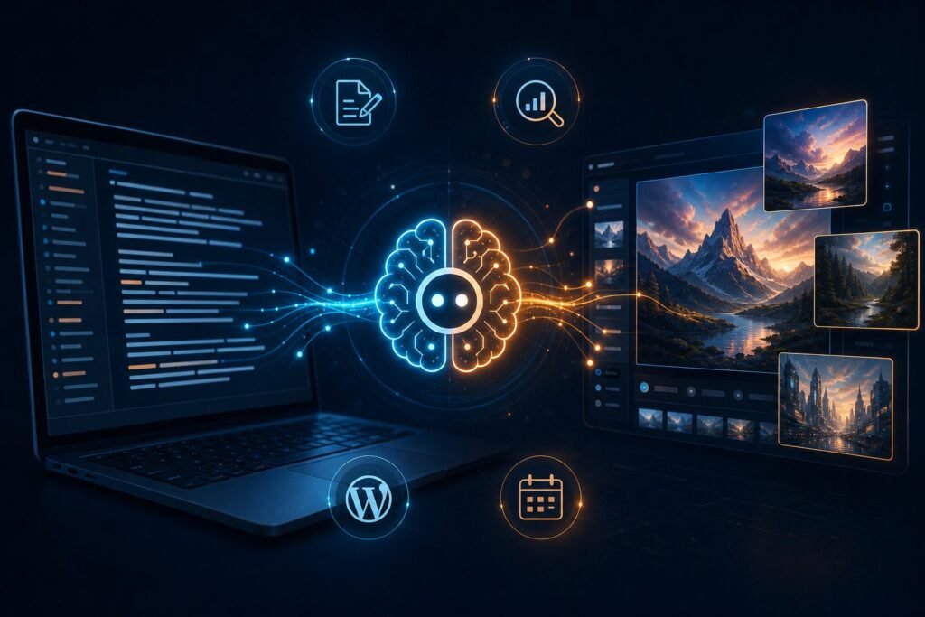 Saját AI asszisztens blog workflow — Marketing Világ esettanulmány
