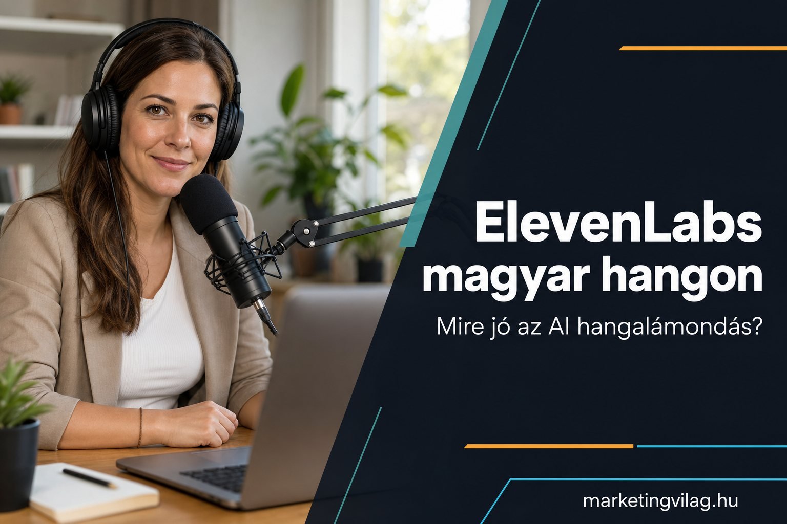 ElevenLabs AI hangalámondás magyarul – marketingvilag.hu